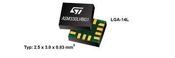 ST, ASIL B 기능안전 애플리케이션 지원 관성 측정 모듈 출시